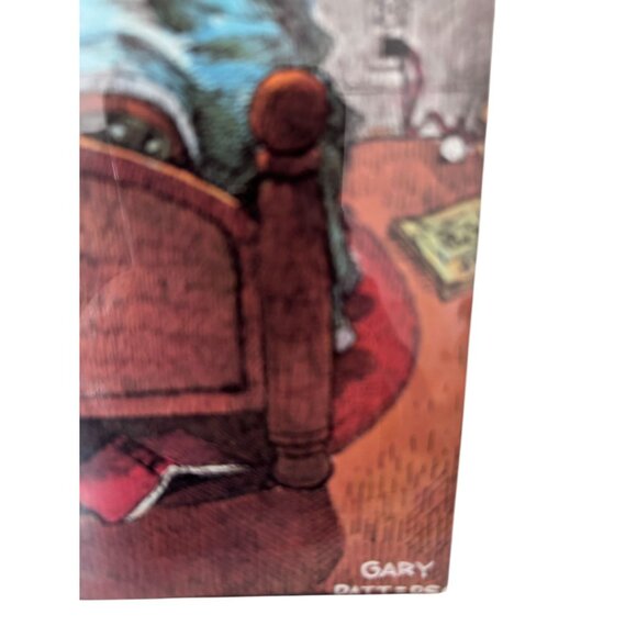 Gary Patterson Funny Framed Art Print Sleeping Golfer Illustration - Picture 3 of 3